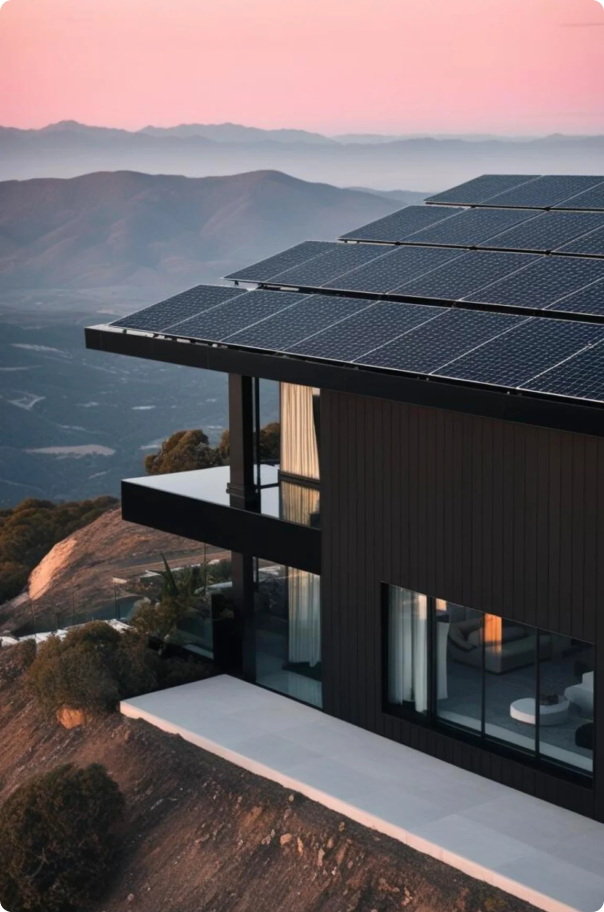 Installers working on solar panels
